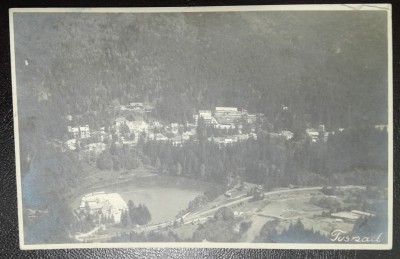 Carte postala, Tusnad, vedere generala, 1932 foto