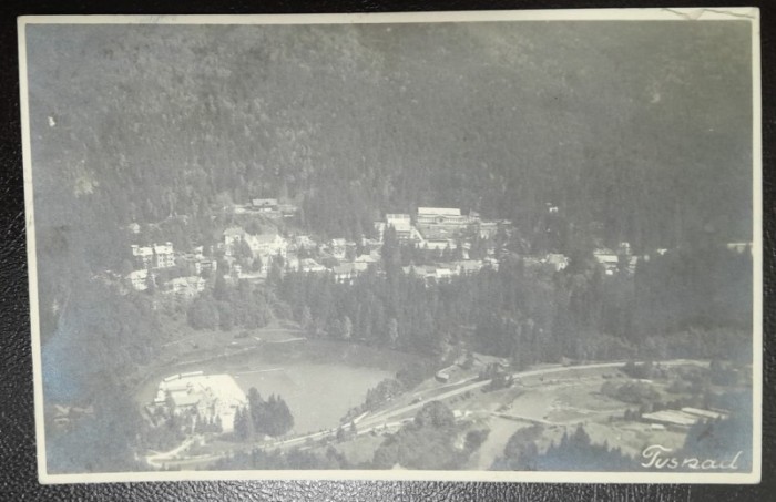 Carte postala, Tusnad, vedere generala, 1932