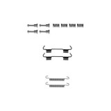Set accesorii reparatie saboti frana mana Delphi LY1297, parte montare : Punte Spate