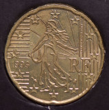 20 euro cent Franta 1999, Europa