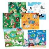 Puzzle educativ - Montessori Animal Lotto | Headu