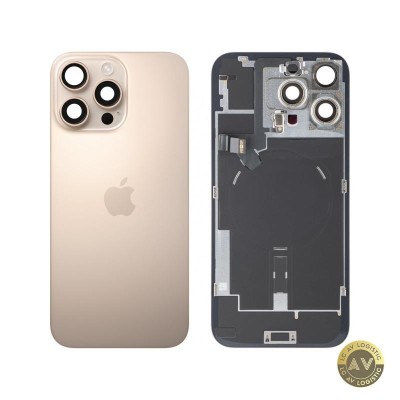 Capac Baterie Apple iPhone 16 Pro Max Auriu (Desert Titanium) Swap foto