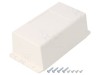 Carcasă Universală ABS Albă 69x133x45 mm