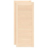 Cumpara ieftin Usi de dulap design lambriu 2 buc. 99,3x39,4 cm lemn masiv pin