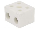 Regletă de conexiuni cu șurub 16mm2 450V 76A
