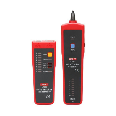 Tester continuitate cablu UT682 UNI-T, indicator baterie descarcata foto