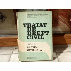 Tratat de drept civil , vol I , Partea Generala , Paul Cosmovici , 1989