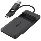 Rack Benfei pentru HDD / SSD SATA 2.5inch, USB-A / USB-C UASP, Negru