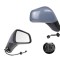 Oglinda exterioara Opel Mokka X, 09.2016-; Mokka, 12.2012-09.2016, Dreapta, reglare electrica; grunduit; incalzita; geam convex; cromat; pliere elect