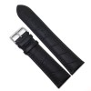 Curea de ceas XL - Chermond - Neagra + Imprimeu Crocodil - 24mm - WZ3696, Time Veranda