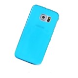 Husa Pentru SAMSUNG Galaxy S6 - Ultra Slim (Turcoaz Transparent)