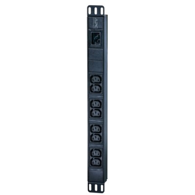 PDU APC, 1U pt. rack 19 inch, 8 prize IEC, intrare IEC, max 16 A, cablu 2.5 m, negru, &amp;quot;EPDU1016B&amp;quot; (timbru verde 4 lei) foto