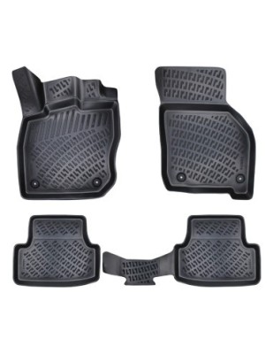 Set covorase auto din cauciuc tip tavita Volkswagen Golf 8 Cutie Automata 2019- foto