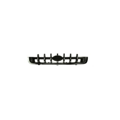 Grila radiator Hyundai Atos Prime, 08.1999-12.2003, parte montare Grilaj masca fata centrala, negru, 404105, Aftermarket foto