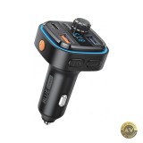 Modulator FM Bluetooth Blue Power BPBCC08 2 x USB-A - 1 x USB-C