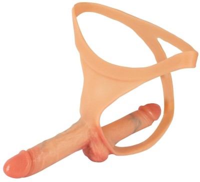 Strap on Double Penis Thong foto