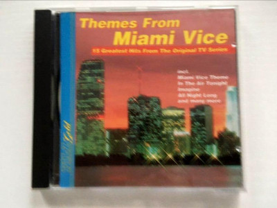* CD muzica: Themes From Miami Vice, Electronic, Rock, Pop foto
