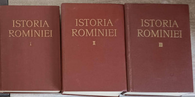 ISTORIA ROMANIEI VOL.1-3-A. OTETEA SI COLAB. foto