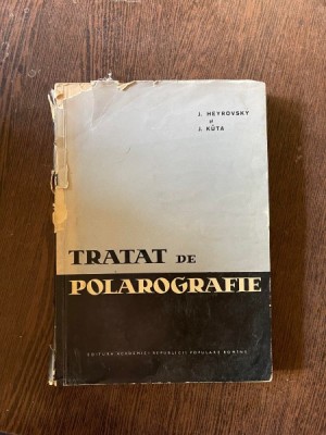 J. Heyrovsky - Tratat de polarografie foto