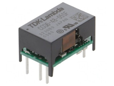 Convertor DC/DC 6W 18-76V la 5V 1.2A THT foto