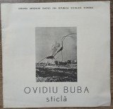 Program expozitie Ovidiu Buba 1987