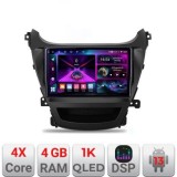 Navigatie Hyundai Elantra 2013-2015 A-359 4+64 InCell Display 1K Android Waze USB Navigatie Internet Youtube Radio CarStore Technology