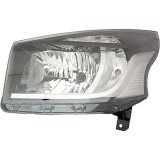 Far Fiat Talento, 06.2016-, partea Stanga, tip bec H4, cu lumini de zi, cu motoras, Hella