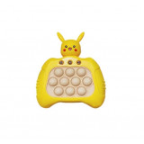 Jucarie pop it electronica, model pikachu, 50 de niveluri diferite, antistres, ajuta memoria si indemanarea