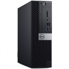 Sistem desktop Dell OptiPlex 7060 SFF Intel Core i7-8700 8GB DDR4 256GB SSD DVDRW Windows 10 Pro Black foto