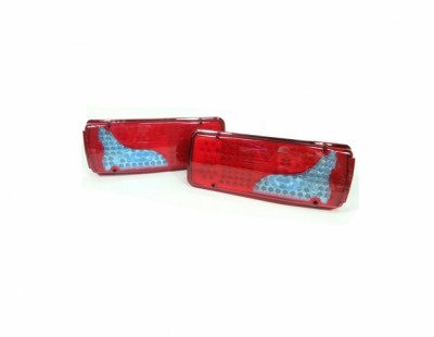 Set 2 lampi spate 400x150 LED 5 functii 12V FLEX foto