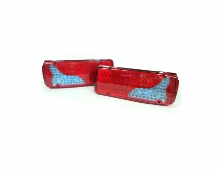 Set 2 lampi spate 400x150 LED 5 functii 12V FLEX