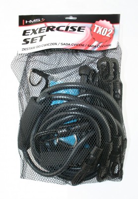 Set corzi de rezistenta HMS TX02 FitLine Training foto