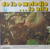 Vinil LP Colectiv - De La O Melodie...La Alta 4 (Electrecord, 1976) Folk Pop Rock Margareta Pislaru, Aurelian Andreescu, Marina Voica