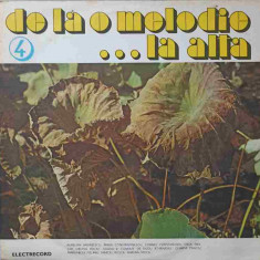 Disc vinil, LP. DE LA O MELODIE... LA ALTA 4-COLECTIV