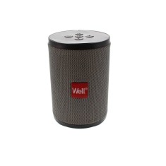 Boxa portabila Well Peal, Bluetooth, 5W, gri
