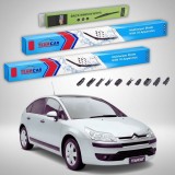 Cumpara ieftin Ștergătoare Citro&euml;n C4 Gen I LC Hatchback 2004-2010 | Set Față și Spate Flat Premium &ndash; TeamCar&reg;