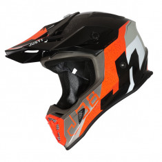 Casca motocross/atv JUST1 J38 Korner, culoare negru/portocaliu fluo, marime XL Cod Produs: MX_NEW 6063320151004XL