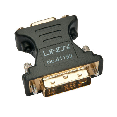 DVI to VGA Adapter LINDY 41199 Black foto