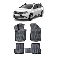 Set covorase cauciuc dedicate Dacia Logan II MCV (2012-2020)