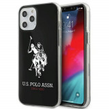 Cumpara ieftin Husa Cover US Polo Silicone Big Horse pentru iPhone 12 Pro Max Black, U.S. Polo