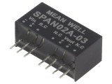 Convertor DC/DC 2W 9-18V la 3,3V 500mA SIP8