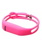 Brațara TPU pentru Fitbit Flex (Click ON), roz, Oem