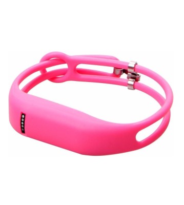 Brațara TPU pentru Fitbit Flex (Click ON), roz foto