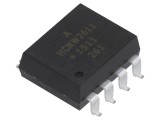 Optocuplor SMD 3,75kV 10Mbps Gull Wing 8 pini