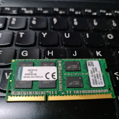 Memorie Laptop Kingston 8GB DDR3 PC3-12800S 1600Mhz 1.5V, CL11