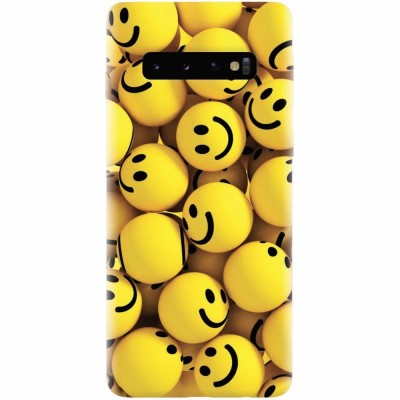 Husa silicon personalizata pentru Samsung Galaxy S10 Plus, Smiles 002 foto