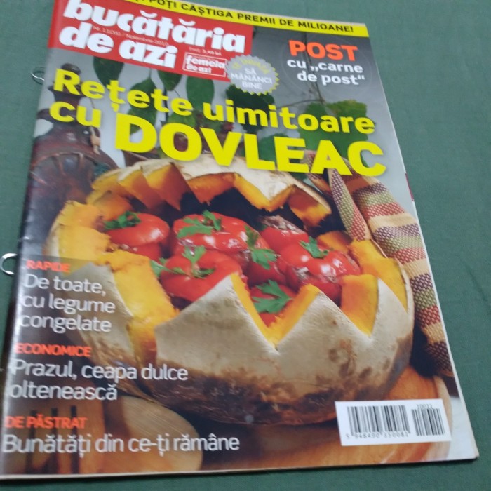 REVISTA BUCATARIA DE AZI NR.11 -2010