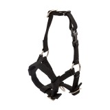 Capastru Negru pentru Alpaca, Reglabil, Material Rezistent, Confortabil, Accesoriu Manipulare Animale