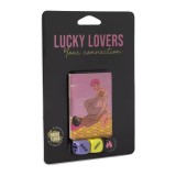 Joc erotic pentru cupluri SEXITIVE Lucky Lovers Your Connection, include 3 zaruri și 13 cartonașe răzuibile (LGBTQ)