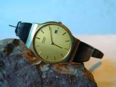 Ceas barbatesc vintage SEIKO clasic cu data foto